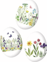 Tojásdíszítő fólia - Mezei virágok (12db)