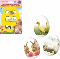 Tojásdíszítő fólia - Húsvéti állatok (12db)