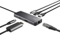 Trust Dalyx USB Type-C 3.1 HUB (6 port)