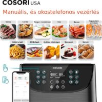 Cosori Air Fryer Okos Forrólevegős fritőz 5.5L
