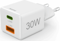 Hama 201992 Mini USB Type-C / USB Type-A Hálózati töltő - Fehér (30W)
