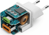 Hama 201992 Mini USB Type-C / USB Type-A Hálózati töltő - Fehér (30W)