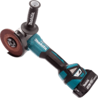 Makita DGA513RT3J 18V Akkumulátoros sarokcsiszoló + 3x 5Ah Akku + Töltő