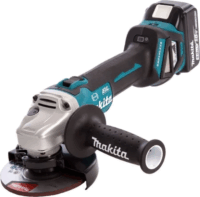 Makita DGA513RT3J 18V Akkumulátoros sarokcsiszoló + 3x 5Ah Akku + Töltő