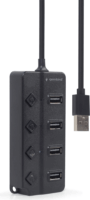 Gembird UHB-U2P4P-01 USB Type-A 2.0 HUB (4 port)
