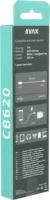 AVAX CB620 CREAMY+ USB Type-A apa - USB Type-C apa Töltőkábel - Fehér/Rózsaarany (1.5m)
