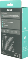 AVAX HB902 PRIME USB Type-C apa - 2x HDMI anya Adapter