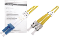 Digitus DK-2931-01 optikai patch kábel LC/ST Duplex 1m - Sárga