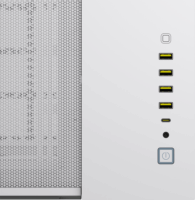 Corsair 6500X Dual Chamber Számítógépház - Fehér