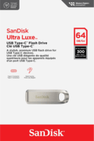 Sandisk 64GB Ultra Luxe USB Type-C 3.2 Pendrive - Ezüst