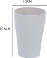 TOO KT-107 300ml műanyag pohár (4db/csomag) - Vegyes színek