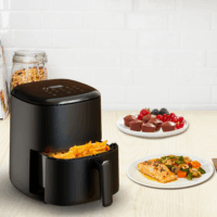 Tefal EY1458 Easy Fry Compact 3L Forrólevegős fritőz - Fekete