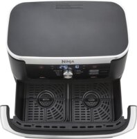Ninja AF500 Double 10.4L Forrólevegős sütő - Fekete