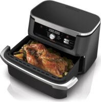 Ninja AF500 Double 10.4L Forrólevegős sütő - Fekete