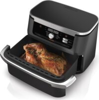 Ninja AF500 Double 10.4L Forrólevegős sütő - Fekete