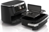 Ninja AF500 Double 10.4L Forrólevegős sütő - Fekete