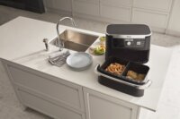 Ninja AF500 Double 10.4L Forrólevegős sütő - Fekete