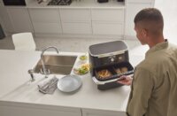 Ninja AF500 Double 10.4L Forrólevegős sütő - Fekete