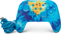 PowerA Enhanced vezetékes controller - Tie Dye Pikachu (Nintendo Switch)