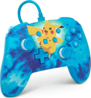PowerA Enhanced vezetékes controller - Tie Dye Pikachu (Nintendo Switch)