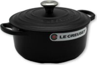 Le Creuset Signature 20cm Öntöttvas főzőedény - Fekete