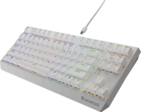 Genesis Thor 230 TKL (Outemu Brown Switch) RGB Vezetékes Gaming Mechanikus Billentyűzet (Fehér) - Angol (US)