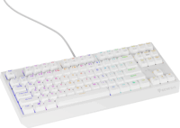 Genesis Thor 230 TKL (Outemu Brown Switch) RGB Vezetékes Gaming Mechanikus Billentyűzet (Fehér) - Angol (US)