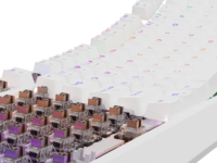 Genesis Thor 230 TKL (Outemu Brown Switch) RGB Vezetékes Gaming Mechanikus Billentyűzet (Fehér) - Angol (US)