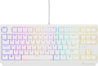 Genesis Thor 230 TKL (Outemu Brown Switch) RGB Vezetékes Gaming Mechanikus Billentyűzet (Fehér) - Angol (US)