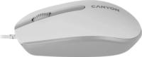 Canyon M-10 Vezetékes Egér - Szürke/Fehér