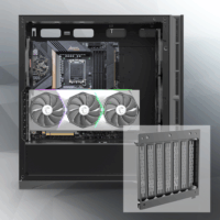 Raijintek Zofos Elite SF4 Számítógépház - Fekete