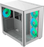 Raijintek Paean C7 TG4 Számítógépház - Fehér