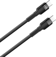 ColorWay CW-CBPDCC047-BK USB Type-C apa - USB Type-C apa Adat és töltő kábel - Fekete (1m)