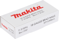 Makita F-31896 Fejnélküli szeg - 30mm (5000db / csomag)