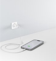 Goobay 70195 USB-C apa - USB-C apa 2.0 Adat és töltő kábel - Fehér (3m)
