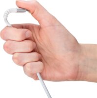 Goobay 70193 USB-C apa - USB-C apa 2.0 Adat és töltő kábel - Fehér (1m)