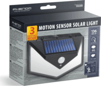 Phenom 55289 Szolár mozgásérzékelős Kültéri fali LED lámpa