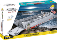 Cobi LCVP Higgins Katonia hajó 715 darabos építő készlet