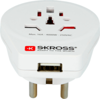 Skross 1.500266 World / Europe Utazó adapter