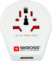 Skross 1.500266 World / Europe Utazó adapter