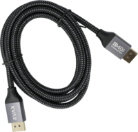 AVAX AV901 PRIME DisplayPort - DisplayPort 2.1 Kábel 2m - Szürke