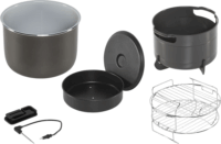 Ninja OL750EU Foodi 7.5L Elektromos főzőedény - Ezüst/Fekete