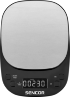 Sencor SKS 0804BK Barista Digitális konyhai mérleg - Fekete