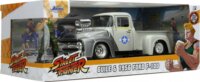 Jada Toys Street Fighter 1956 Ford Pickup autó Guile figurával 1:24