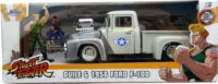 Jada Toys Street Fighter 1956 Ford Pickup autó Guile figurával 1:24