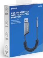 Savio TR-16 Bluetooth 5.3 Audio Transmitter Adó Adapter
