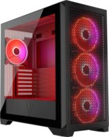 Modecom Volcano Expanse T Apex ARGB Számítógépház - Fekete