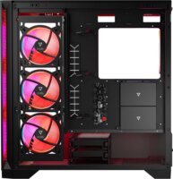 Modecom Volcano Expanse T Apex ARGB Számítógépház - Fekete