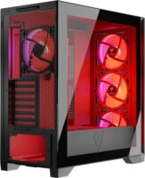 Modecom Volcano Expanse T Apex ARGB Számítógépház - Fekete