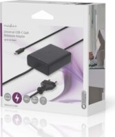 Nedis NBAU45110BK Univerzális Notebook töltő 45W (USB Type-C)